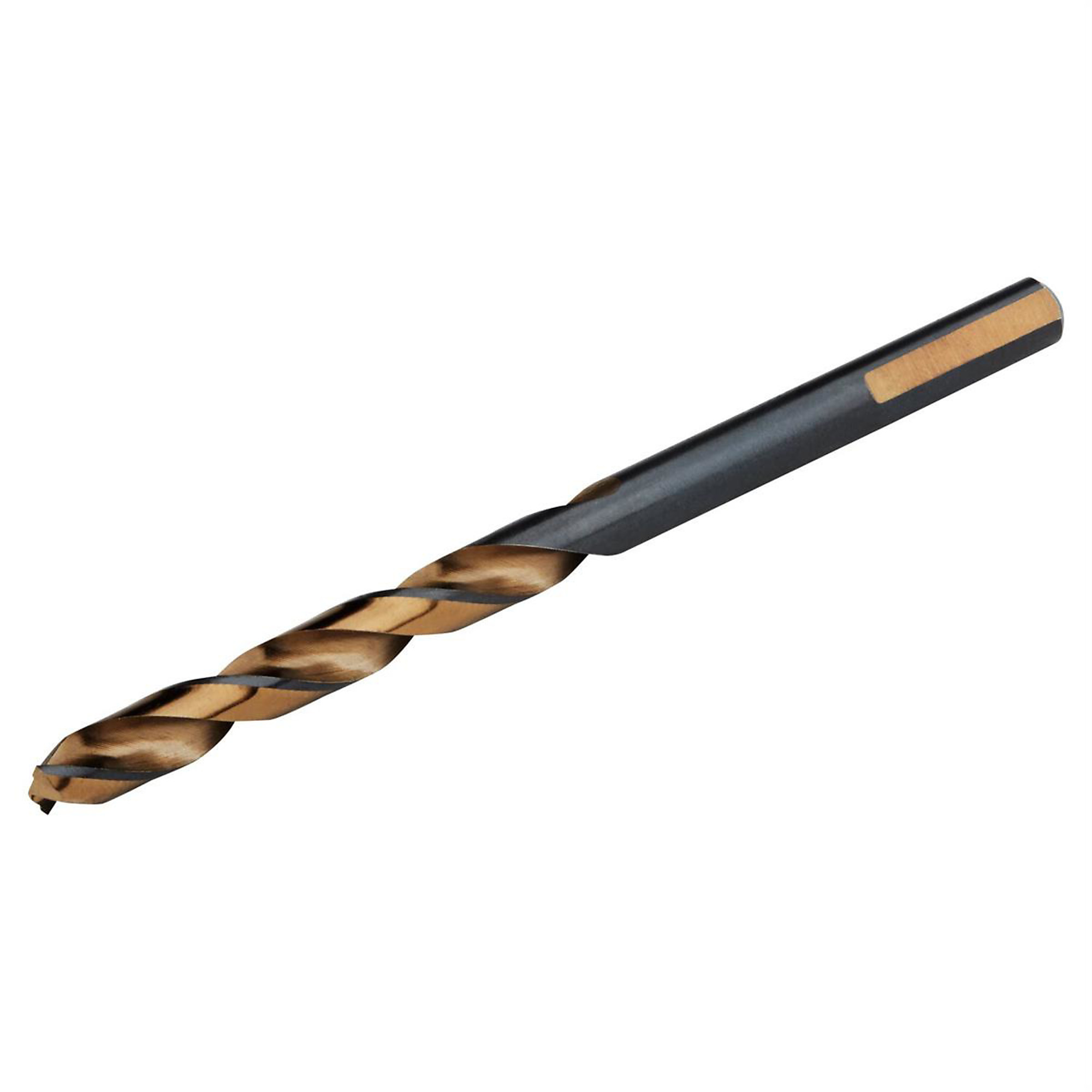 Irwin Hanson TurboMax Jobber-Length Drill Bit — 9/32in., HSS, Straight Shank, Black and Gold Oxide Coating, Model# HAN73318ZR